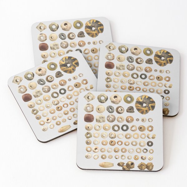 Item preview, Beads from Iran ca. 9th century BCE designed and sold by botanicalworks.