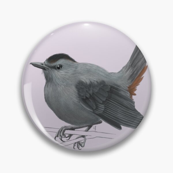 Item preview, Gray Catbird designed and sold by Wildlife Art by Holly.