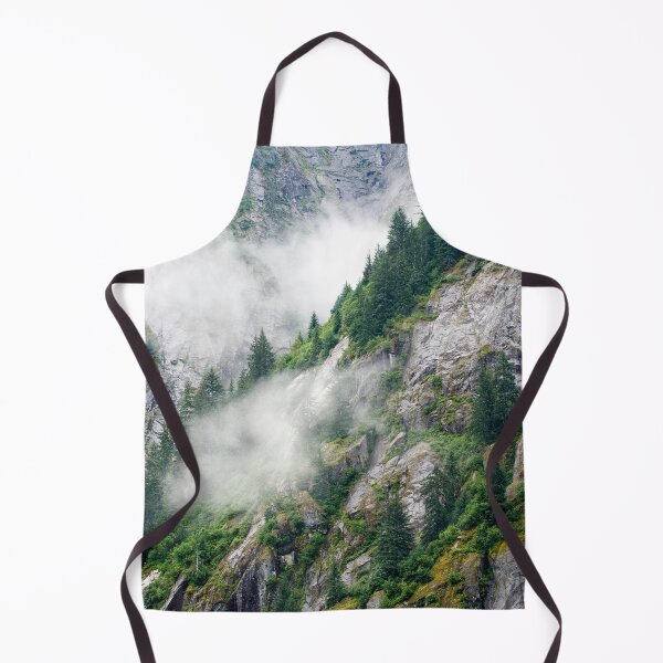 Item preview, Rugged Alaskan Mountains With Pine Trees And Clouds designed and sold by DEC02.