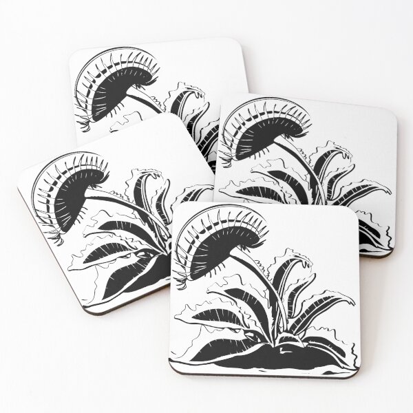 Item preview, Venus Flytrap Carnivorous Insect-eating Jaw Exotic Plant designed and sold by inkoutninja.