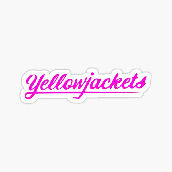 Item preview, Yellowjackets Pink Logo designed and sold by Chesley Design.