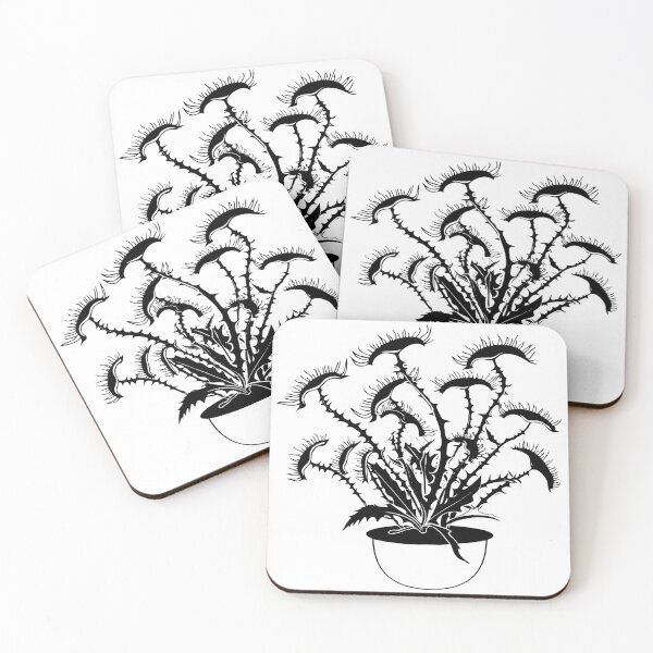 Item preview, Venus Flytrap Carnivorous Insect-eating Jaw Exotic Plant designed and sold by inkoutninja.