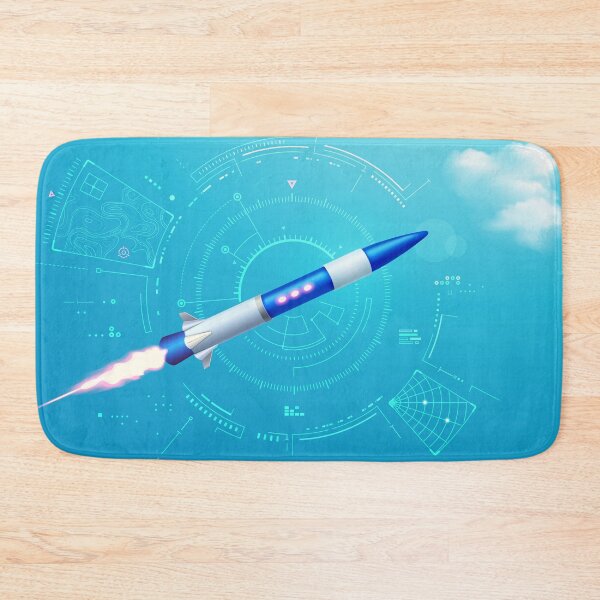 Item preview, missile flying futuristic radar interface military technology concept designed and sold by NiamLab.