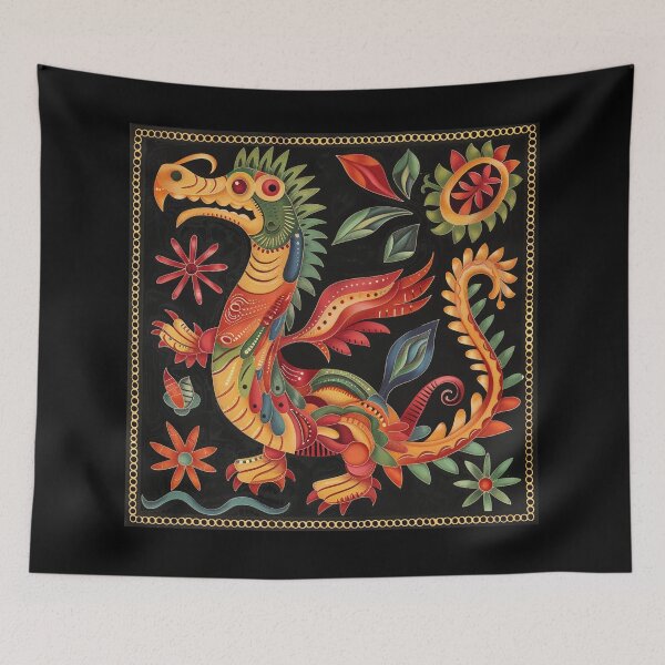 Item preview, Panama’s Kuna Indigenous Design - Dragon  designed and sold by Myra365Art.