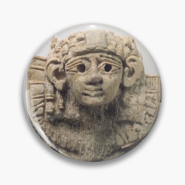 Item preview,  Assyrian Furniture plaque with head of a sphinx ca. 9th–8th century BCE designed and sold by botanicalworks.