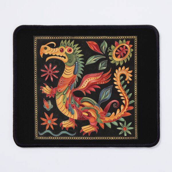 Item preview, Panama’s Kuna Indigenous Design - Dragon  designed and sold by Myra365Art.