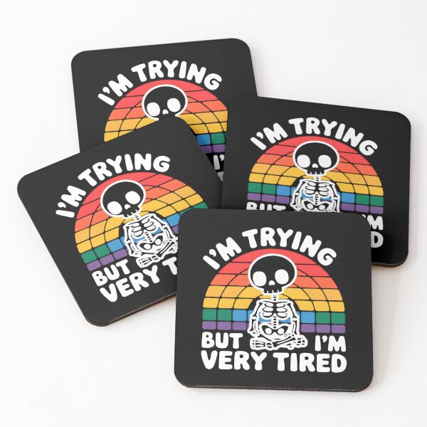 Item preview, i'm Trying But I'm very Tired designed and sold by The magic  Yellow bus.