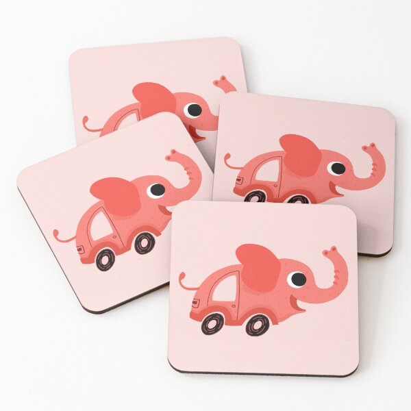 Item preview, an elephant car running with excitemen designed and sold by G-calli.