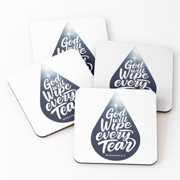 Item preview, God Will Wipe Away Every Tear – Revelation 21:4 designed and sold by JassPrintondmd.