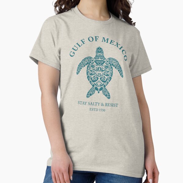 Item preview, Gulf of Mexico Turtle, Stay Salty & Resist designed and sold by willquinnartist.