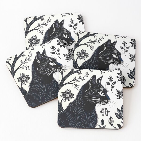 Item preview, Black Cat designed and sold by WhereHopeBlooms.