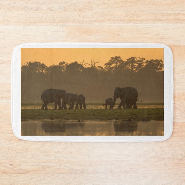 Item preview, Elephants in the Dusk designed and sold by Puttaswamy Ravishankar.