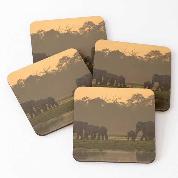 Item preview, Elephants in the Dusk designed and sold by Puttaswamy Ravishankar.