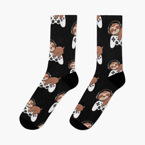 Item preview, Cute Sloth Lazy Gamer Video Games Retro Boys Girls Kids designed and sold by rafaeltto.
