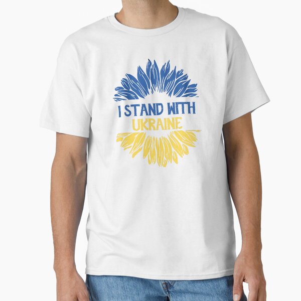 Artikel-Vorschau von Ich stehe mit der Ukraine - Ukrainische Sonnenblumen-Friedensflagge, designt und verkauft von willquinnartist.