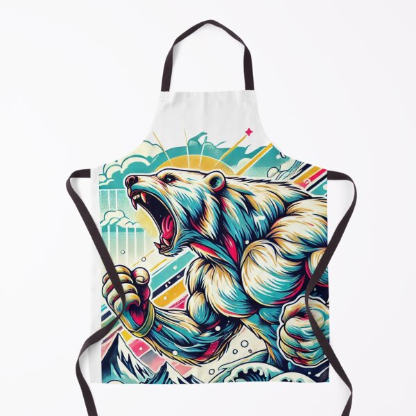 Item preview, Untamed Arctic Fury Bear designed and sold by JonelleTshirts.