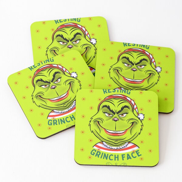 Item preview, Resting Grinch Face designed and sold by trossi.