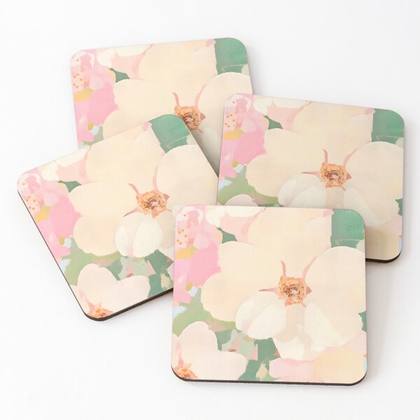 Item preview, The Softest Blossom | Pastel Subdued Floral Botanical Nature Painting designed and sold by 83oranges.com.