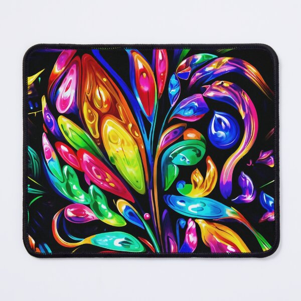 Item preview, Colourful Floral Leaf Pattern Design  designed and sold by AussieConcepts.