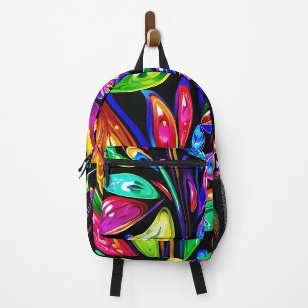 Item preview, Colourful Floral Leaf Pattern Design  designed and sold by AussieConcepts.
