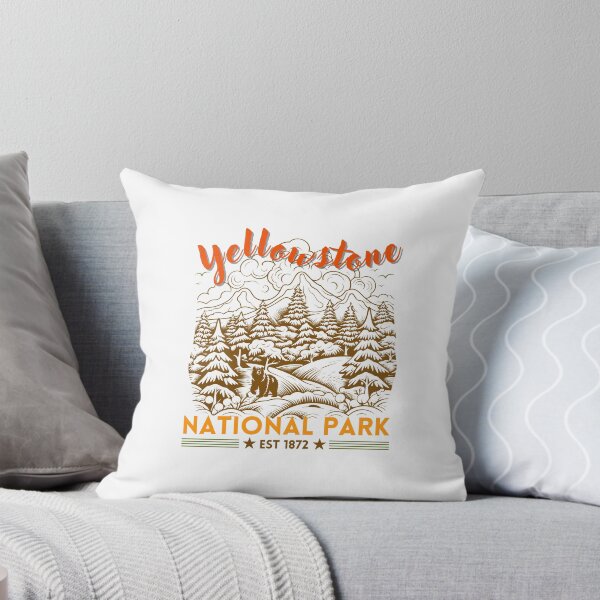 Artikelvorschau, Yellowstone Nationalpark - Klassisches T-Shirt Sticker entworfen und verkauft von ThinkNature!.