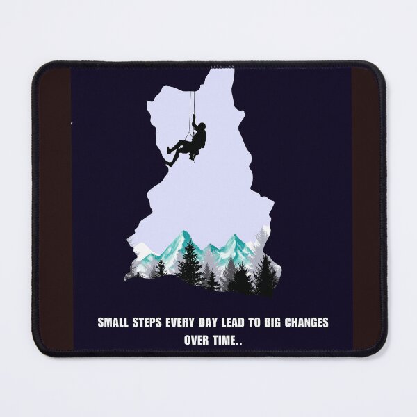 Item preview, 'Small Step Every day lead to Big Change over time', Motivational Quotes  designed and sold by Cool Trends.