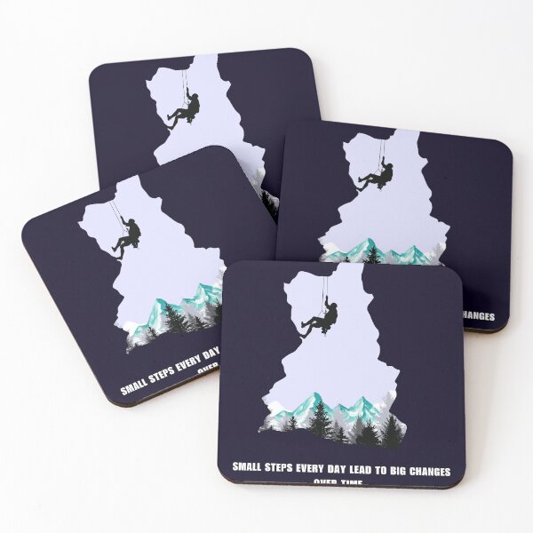 Item preview, 'Small Step Every day lead to Big Change over time', Motivational Quotes  designed and sold by Cool Trends.