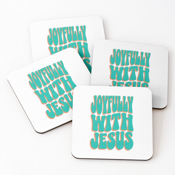 Item preview, Joyfully with Jesus - Christian Faith Happiness Design designed and sold by PolynesianGrace.