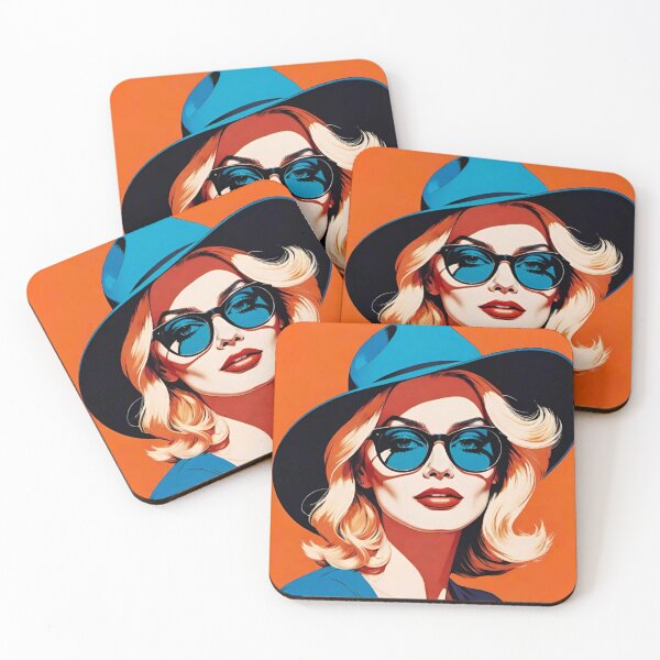 Item preview, Golden-Haired Beauty in Sun Hat designed and sold by GrizzlyCollective.