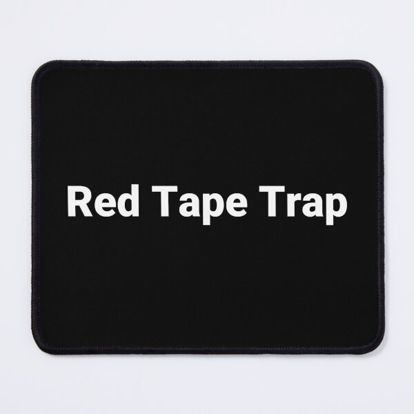 Item preview, Red Tape Trap designed and sold by Text-based T-Shirts and Gifts.