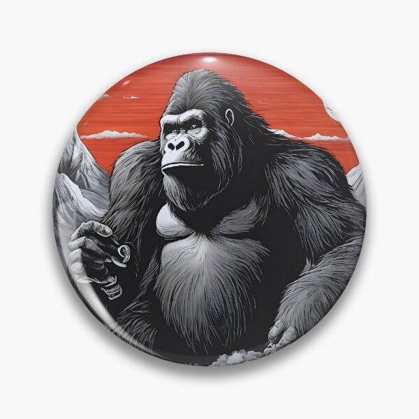 Item preview, King of the Jungle: The Mighty Gorilla designed and sold by PattaZone.