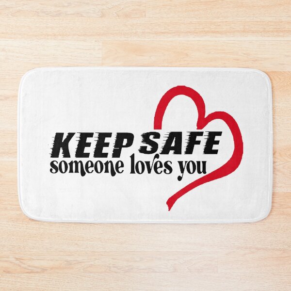 Item preview, Keep Safe; Someone Loves You; designed and sold by StickerApe.