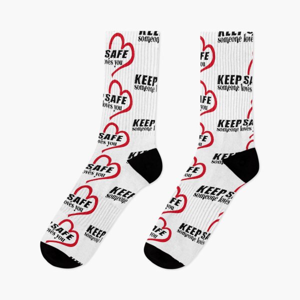 Item preview, Keep Safe; Someone Loves You; designed and sold by StickerApe.