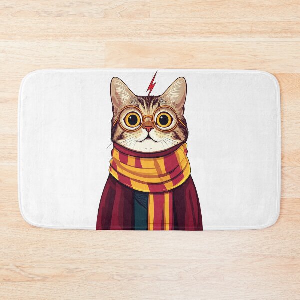Item preview, Potter Cartoon Wizard Magic Fantasy, magical cat designed and sold by Innamalinka.