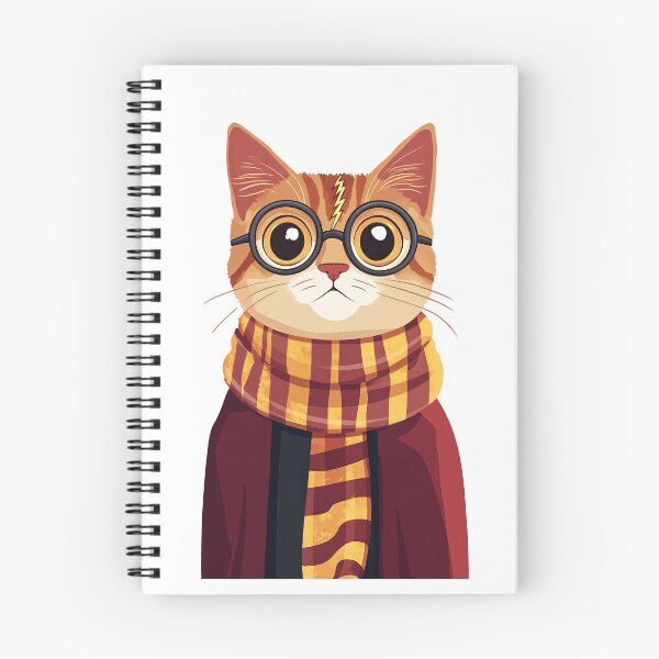 Item preview, Potter Cartoon Wizard Magic Fantasy, magical cat designed and sold by Innamalinka.