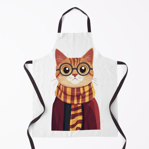 Item preview, Potter Cartoon Wizard Magic Fantasy, magical cat designed and sold by Innamalinka.