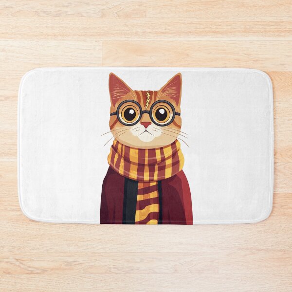 Item preview, Potter Cartoon Wizard Magic Fantasy, magical cat designed and sold by Innamalinka.