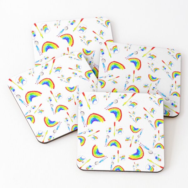 Item preview, Rainbow Experiment – Playful Science Art Pattern designed and sold by OlenaShynkarenk.
