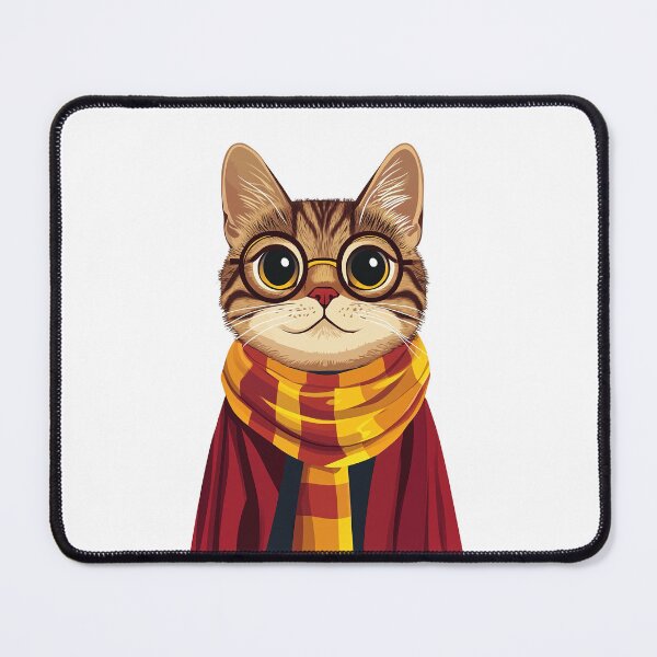 Item preview, Potter Cartoon Wizard Magic Fantasy, magical cat designed and sold by Innamalinka.