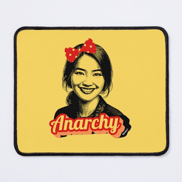 Item preview, Anarchy smiling woman  designed and sold by LagoonDesign.