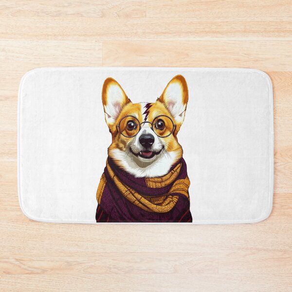 Item preview, Potter Cartoon Wizard Magic Fantasy, magical  corgi designed and sold by Innamalinka.