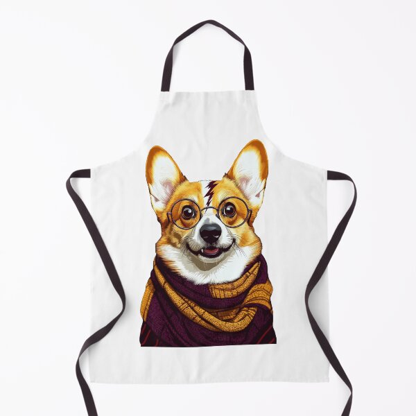 Item preview, Potter Cartoon Wizard Magic Fantasy, magical corgi designed and sold by Innamalinka.