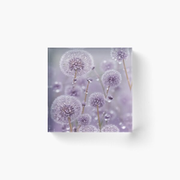 Item preview, Morning Dew on Purple Puffs designed and sold by Sadia  Jannat.