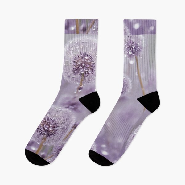 Item preview, Morning Dew on Purple Puffs designed and sold by Sadia  Jannat.