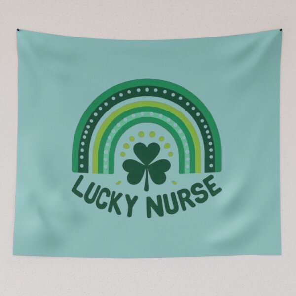 Item preview, Colorful Lucky Nurse St Patrick's Day designed and sold by DeeCeeFashion.