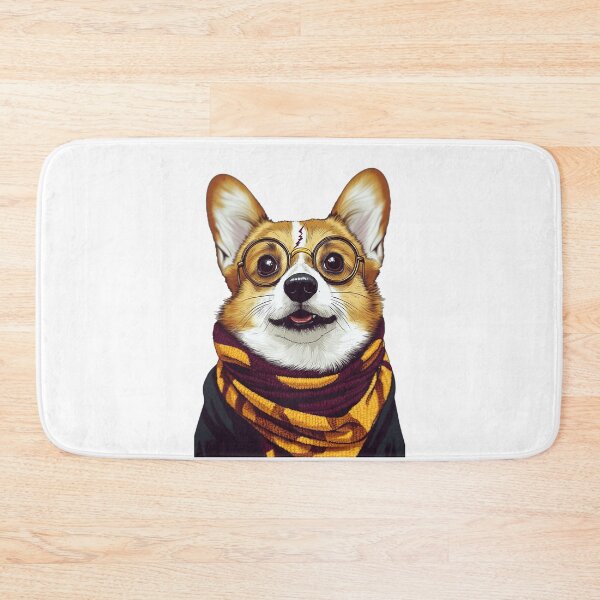 Item preview, Potter Cartoon Wizard Magic Fantasy, magical  corgi designed and sold by Innamalinka.