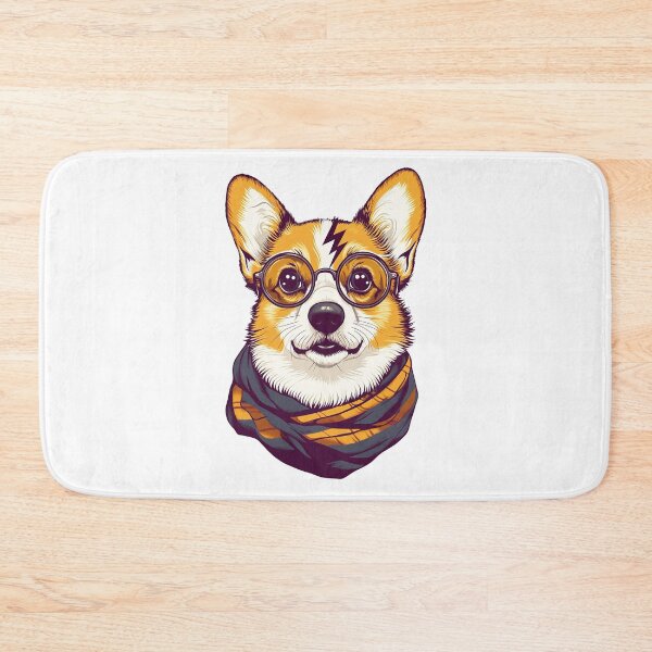 Item preview, Potter Cartoon Wizard Magic Fantasy, magical  corgi designed and sold by Innamalinka.