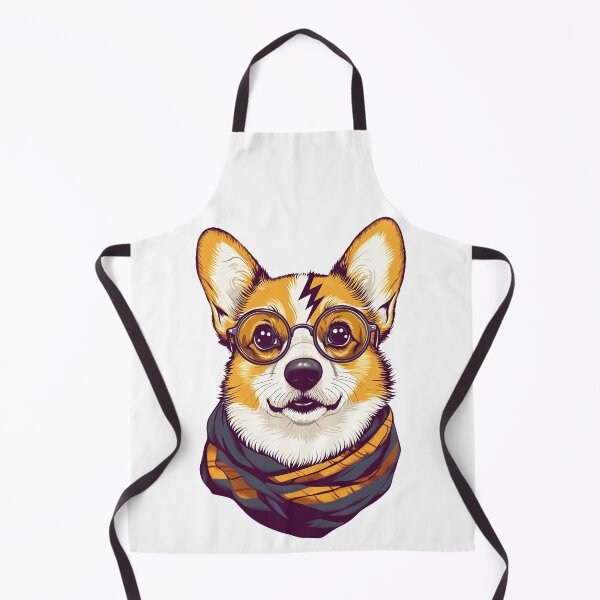 Item preview, Potter Cartoon Wizard Magic Fantasy, magical  corgi designed and sold by Innamalinka.