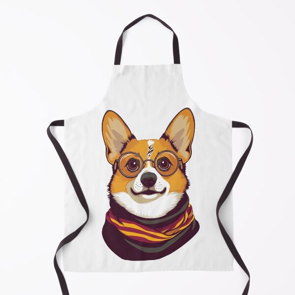 Item preview, Potter Cartoon Wizard Magic Fantasy, magical  corgi designed and sold by Innamalinka.