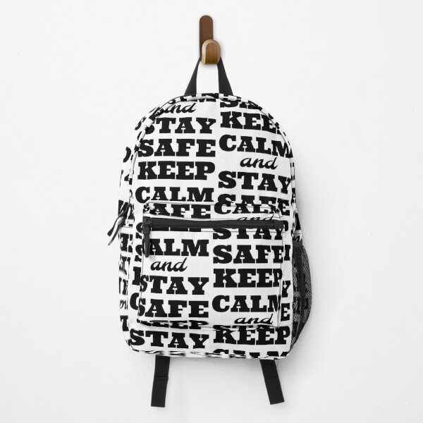 Item preview, Keep Calm and Stay Safe; designed and sold by StickerApe.